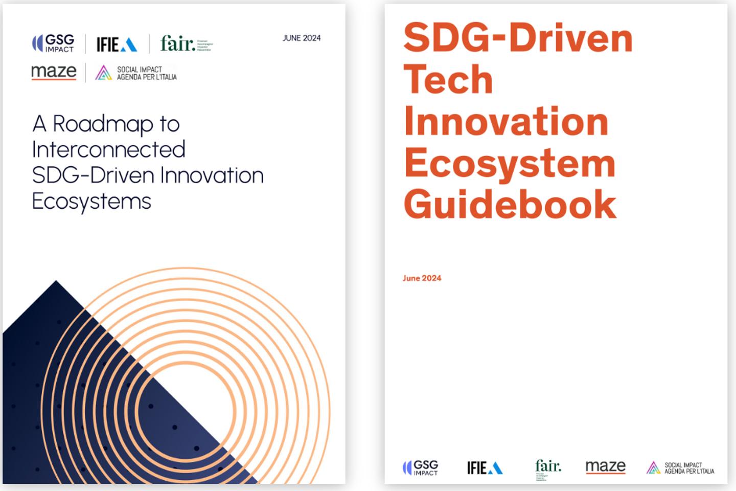 Roadmap To Interconnected SDG Driven Innovation Ecosystems (Left) SDG Driven Tech Innovation Ecosystem Guidebook