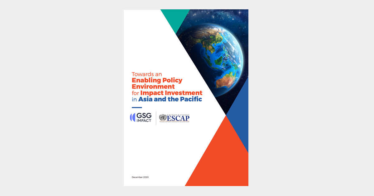 Towards an Enabling Policy Environment: Main Report | GSG Impact