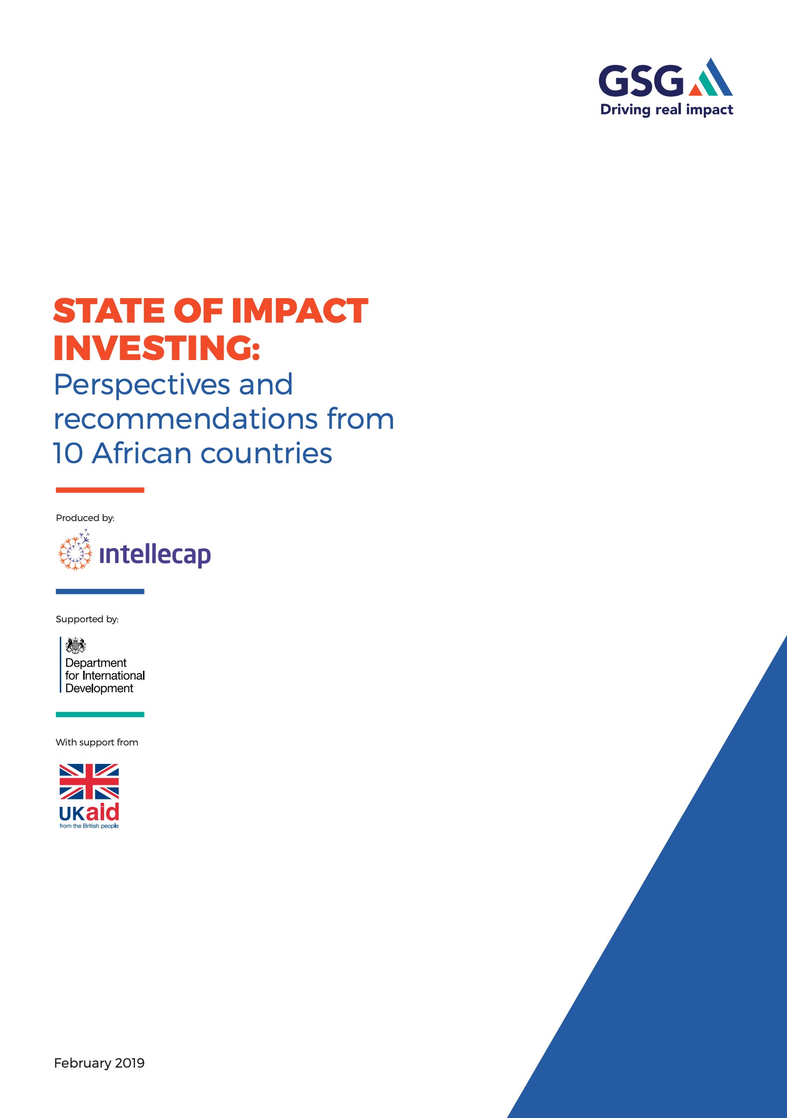 State Of Impact Investing – Perspectives And Recommendations From 10 African Countries